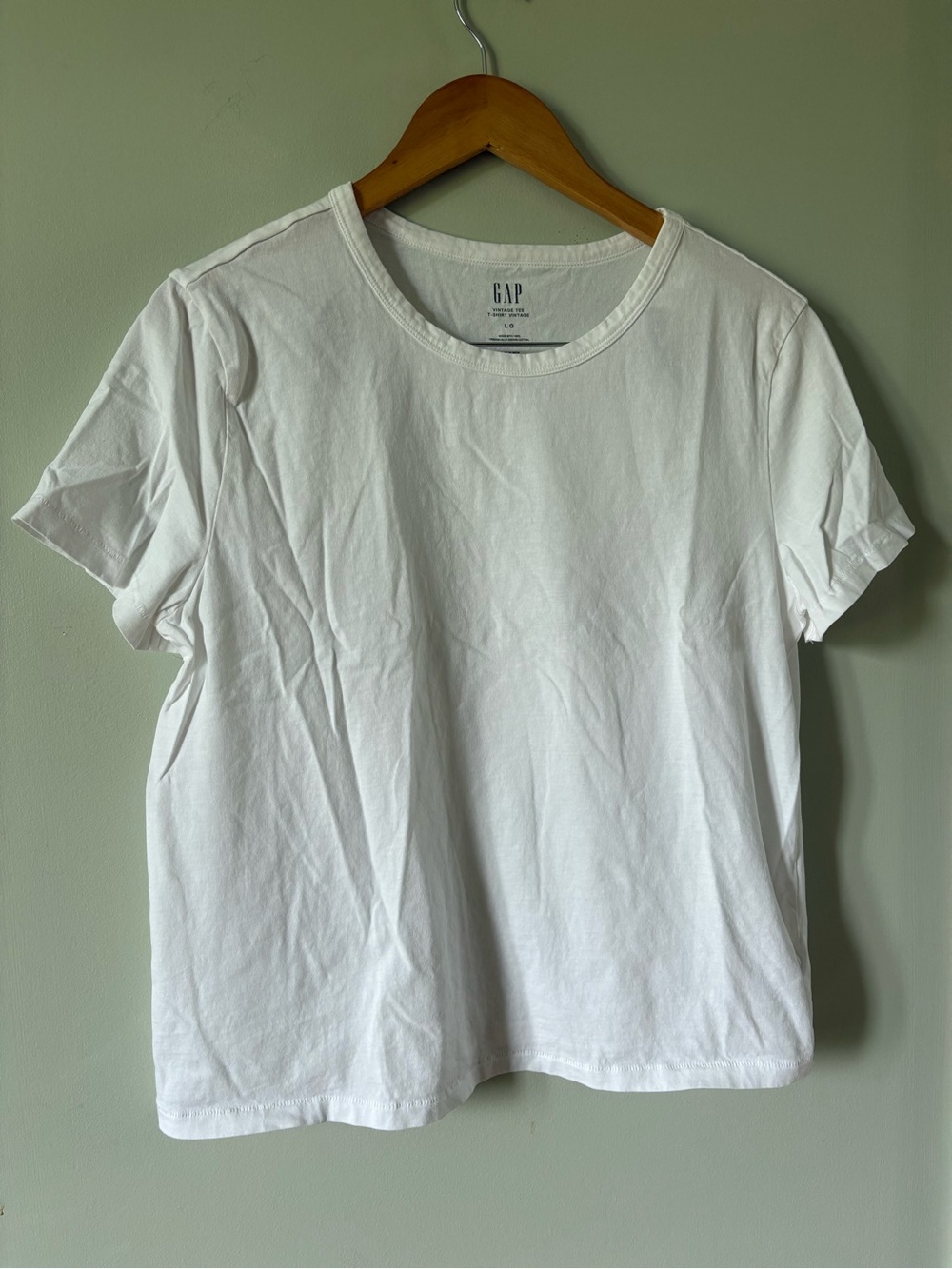 GAP Organic Cotton VintageSoft T-Shirt 100% Cotton M